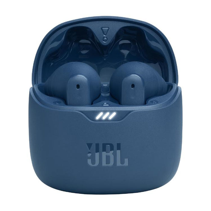 JBL Tune Flex | Écouteurs intra-auriculaires - 100% Sans fil - Bluetooth - Réduction de bruit - Conception Stick-open - IPX4 - Bleu-Sonxplus St-Georges