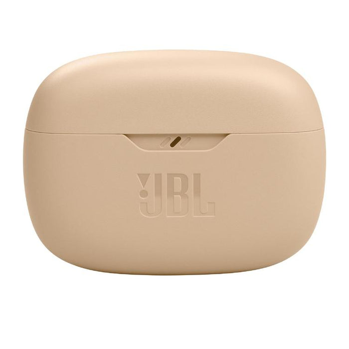 JBL Vibe Beam | Écouteurs intra-auriculaires - Sans fil - Bluetooth - Technologie Smart Ambient - Beige-Sonxplus St-Georges