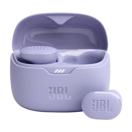 JBL Tune Buds | Écouteurs intra-auriculaires - 100% Sans fil - Bluetooth - Réduction de bruit - 4 microphones - Mauve-Sonxplus St-Georges