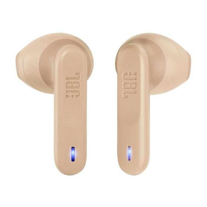 JBL Vibe Flex | Écouteurs intra-auriculaires - Sans fil - Bluetooth - Conception Stick-open - Technologie Smart Ambient - Beige-Sonxplus St-Georges