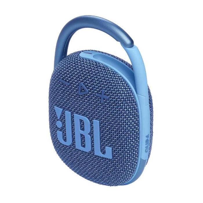 JBL Clip 4 Eco | Haut-parleur - Ultra-portable - Étanche - Bluetooth - Mousqueton intégré - Bleu-Sonxplus St-Georges