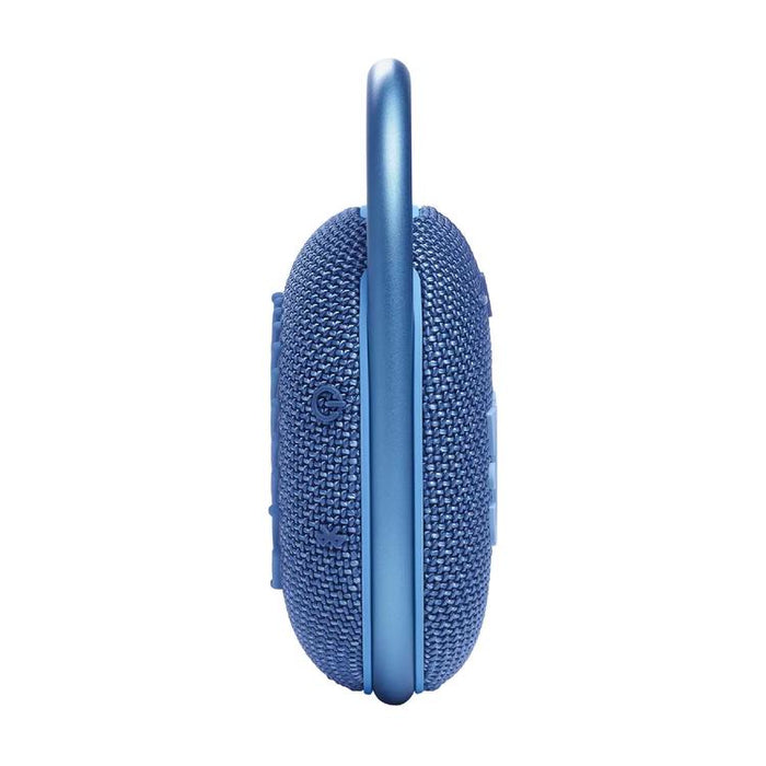 JBL Clip 4 Eco | Haut-parleur - Ultra-portable - Étanche - Bluetooth - Mousqueton intégré - Bleu-Sonxplus St-Georges