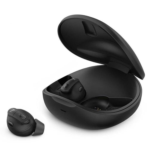 Sennheiser Conversation Clear Plus | Écouteurs intra-auriculaires - 100% Sans fil - Bluetooth - Annulation active du bruit - Noir-Sonxplus St-Georges