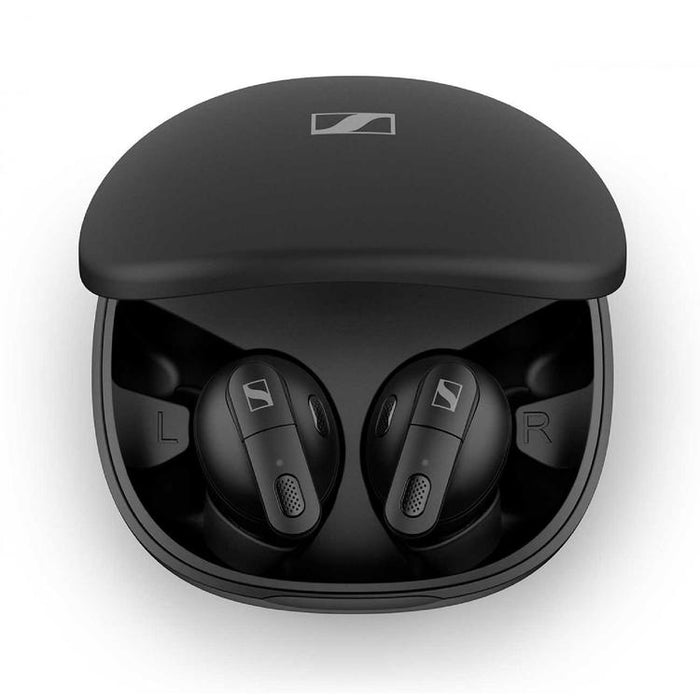 Sennheiser Conversation Clear Plus | Écouteurs intra-auriculaires - 100% Sans fil - Bluetooth - Annulation active du bruit - Noir-Sonxplus St-Georges