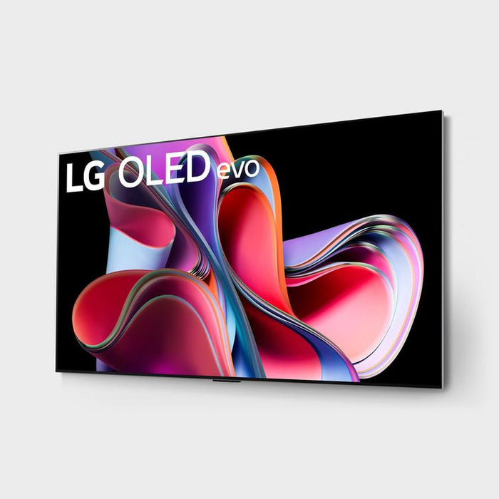 LG OLED65G3PUA | Téléviseur intelligent 65" 4K OLED Evo - Edition Gallery - Série G3 - Cinéma HDR - Processeur IA a9 Gén.6 4K - Noir-Sonxplus St-Georges