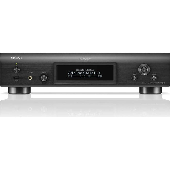 Denon DNP-2000NE | Lecteur réseau Haute Résolution - HEOS intégré - Wi-fi - Noir-Sonxplus St-Georges