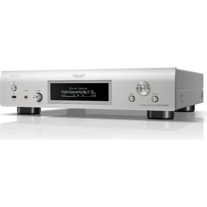 Denon DNP-2000NE | Lecteur réseau haute résolution - HEOS intégré - Wi-fi - Argent-Sonxplus St-Georges