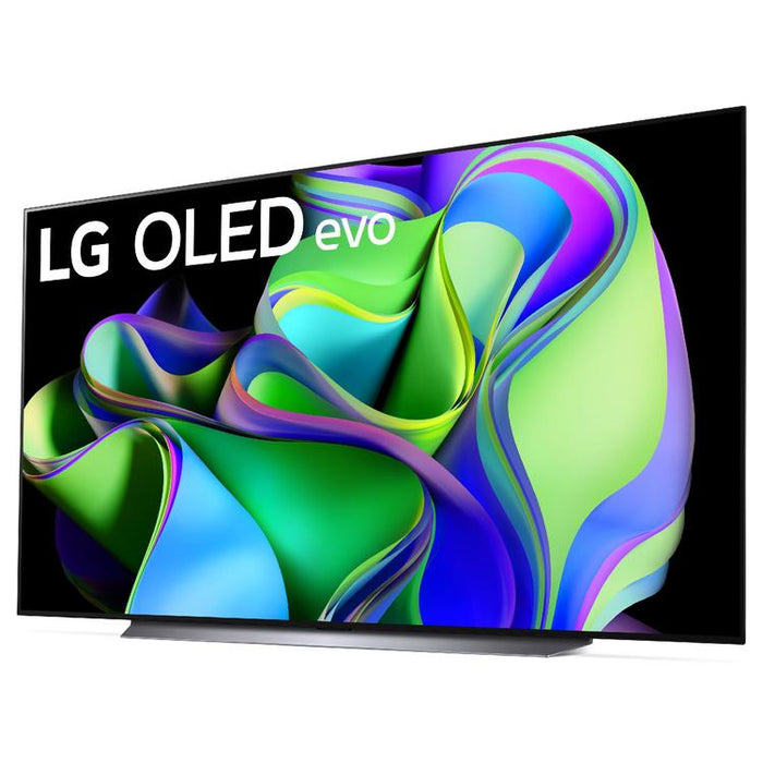 LG OLED83C3PUA | Téléviseur intelligent 83" OLED evo 4K - Série C3 - HDR - Processeur IA a9 Gen6 4K - Noir-Sonxplus St-Georges