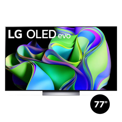 LG OLED77C3PUA | Téléviseur intelligent 77" OLED evo 4K - Série C3 - HDR - Processeur IA a9 Gen6 4K - Noir-Sonxplus St-Georges