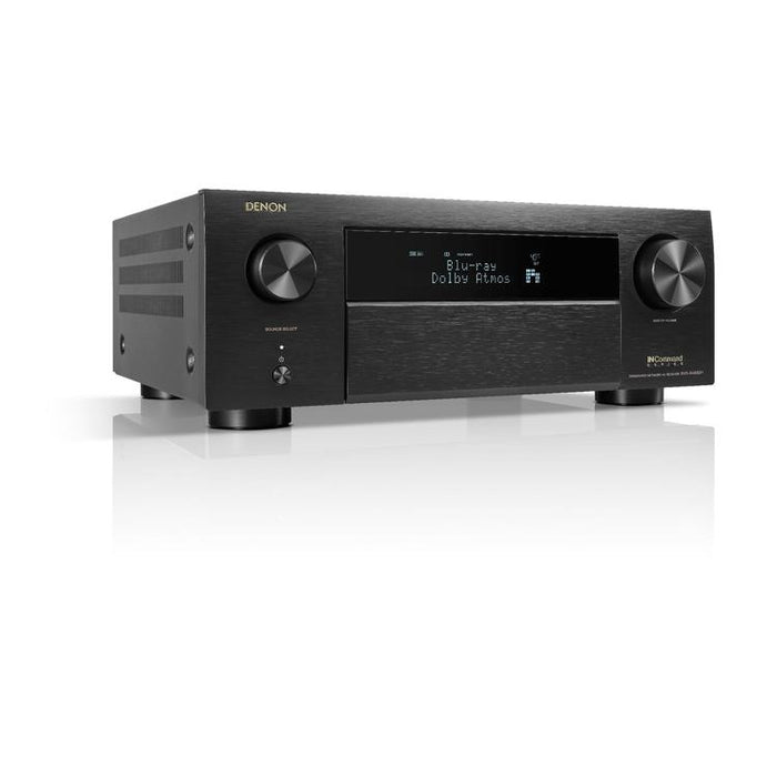 Denon AVRX4800H & HOME250 | Récepteur AV 9.4 canaux et haut-parleur sans-fil - 8K - Auro 3D - Cinéma maison - HEOS - Noir-Sonxplus St-Georges