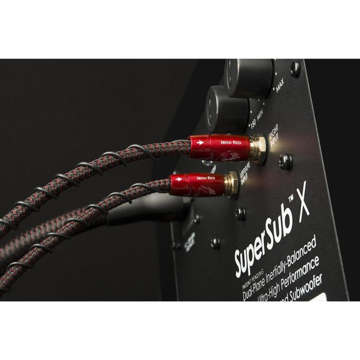 Audioquest Irish Red | Câble pour caisson de graves - 3 mètres-Sonxplus St-Georges