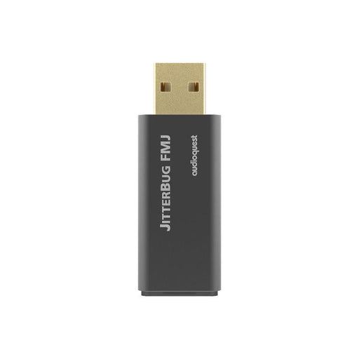 Audioquest JitterBug | Filtre de bruit USB - Full metal jacket - Noir-Sonxplus St-Georges