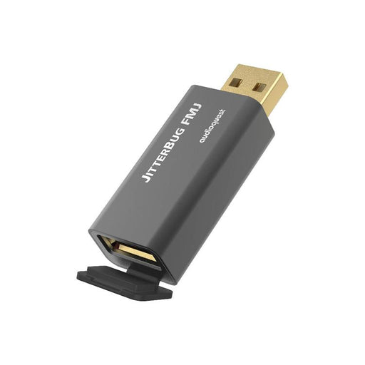 Audioquest JitterBug | Filtre de bruit USB - Full metal jacket - Noir-Sonxplus St-Georges