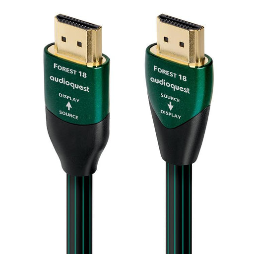 Audioquest Forest | Câble HDMI actif - Transfert jusqu'à 8K Ultra HD - HDR - eARC - 18 Gbps - 12.5 Mètres-Sonxplus St-Georges