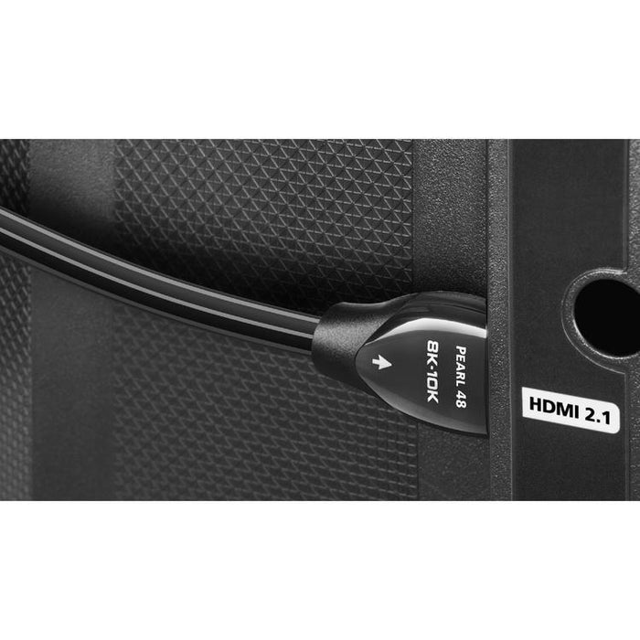 Audioquest Pearl | Câble HDMI Pearl 48 - Transfert jusqu'à 10K Ultra HD - 2.25 Mètres-Sonxplus St-Georges