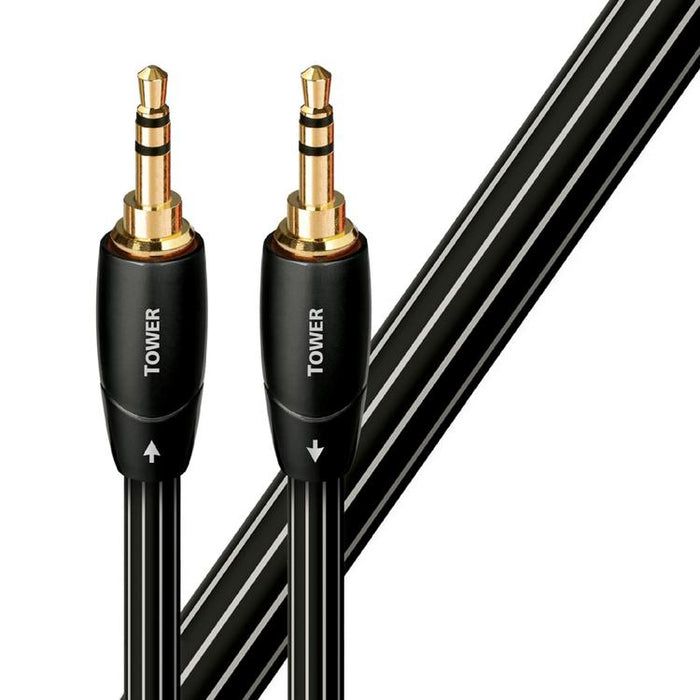 Audioquest Tower | Câbles Jack 3,5mm - Plaquées Or - 2 Mètres-Sonxplus St-Georges