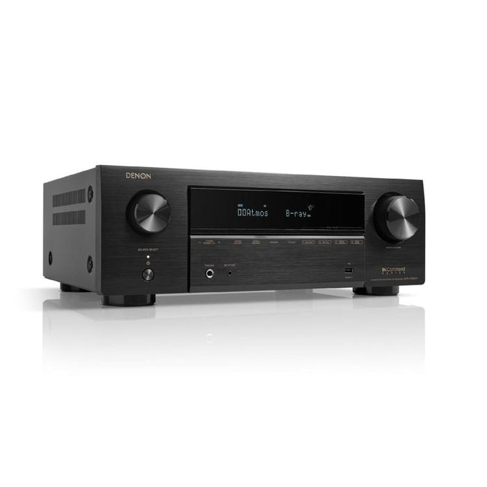 DENON AVRX1800H | Récepteur AV 7.2 Canaux - Vidéo 8K - Cinéma - Dolby Atmos - DTS:X - Noir-Sonxplus St-Georges