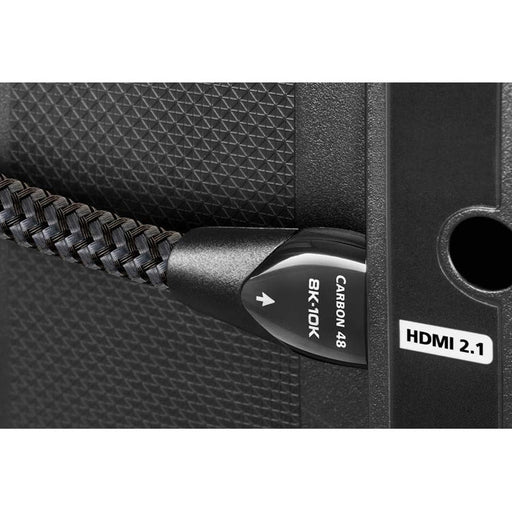 Audioquest Carbon 48 | Câble HDMI - Transfert jusqu'à 10K Ultra HD - 0.75 Mètres-Sonxplus St-Georges