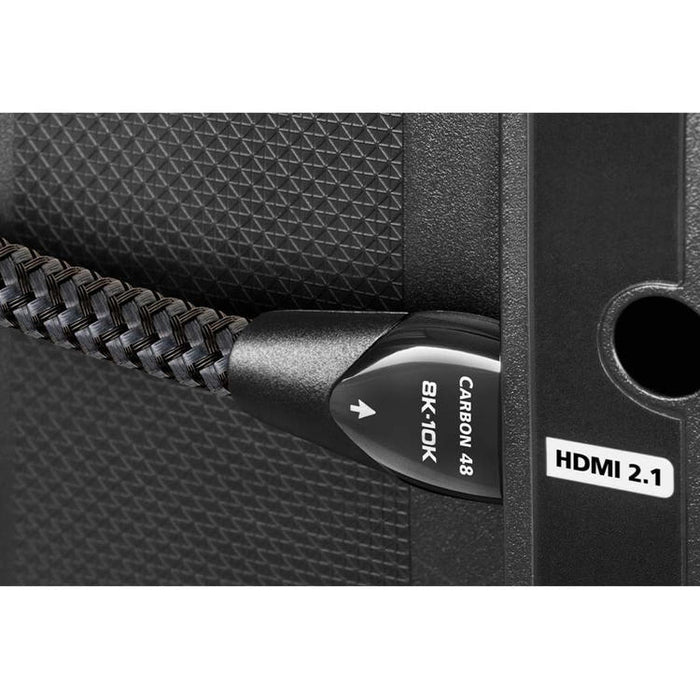 Audioquest Carbon 48 | Câble HDMI - Transfert jusqu'à 10K Ultra HD - 2.25 Mètres-Sonxplus St-Georges