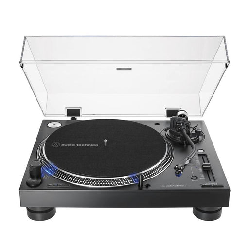 Audio-Technica AT-LP140XP-BK | Table tournante Professionnelle - Entraînement direct pour DJ - Noir-Sonxplus St-Georges