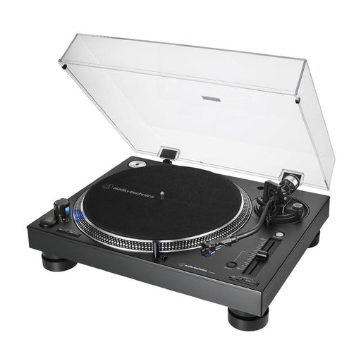 Audio-Technica AT-LP140XP-BK | Table tournante Professionnelle - Entraînement direct pour DJ - Noir-Sonxplus St-Georges