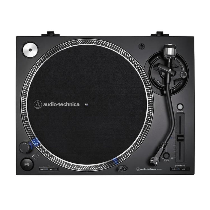 Audio-Technica AT-LP140XP-BK | Table tournante Professionnelle - Entraînement direct pour DJ - Noir-Sonxplus St-Georges