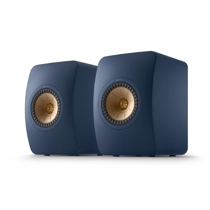 KEF LS50 META | Haut-parleurs HiFi Uni-Q 12e génération - Bass reflex 2 voies - Technologhie d'absorption Metamaterial - Bleu Royal - Paire-Sonxplus St-Georges