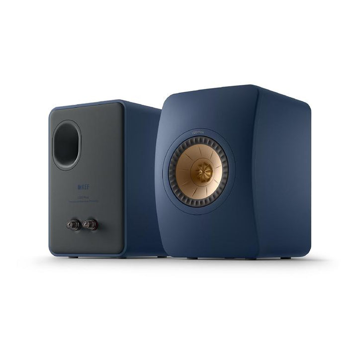 KEF LS50 META | Haut-parleurs HiFi Uni-Q 12e génération - Bass reflex 2 voies - Technologhie d'absorption Metamaterial - Bleu Royal - Paire-Sonxplus St-Georges