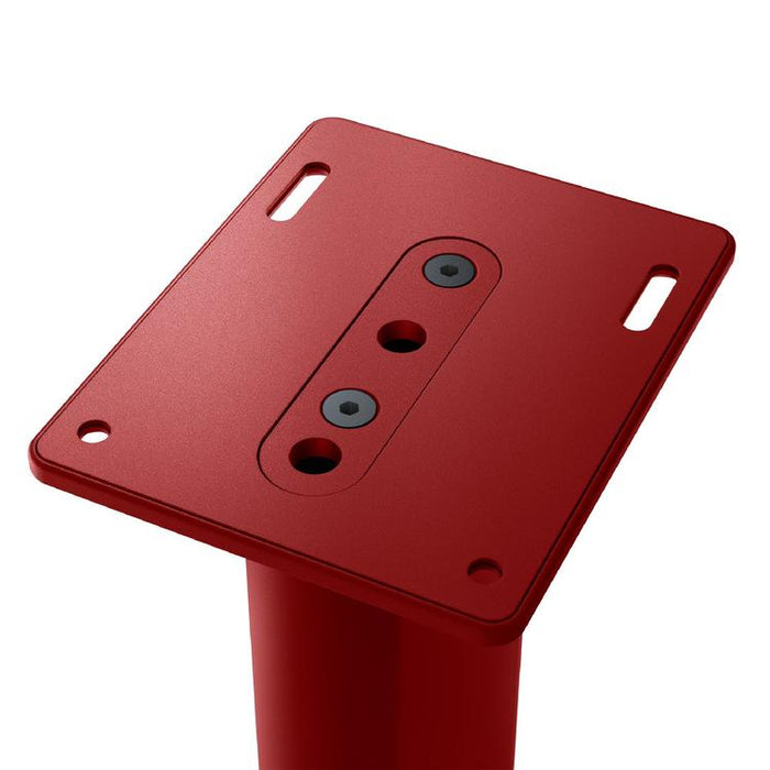 KEF S2 | Supports Haut-parleurs de plancher - Rouge Crimson - Paire-Sonxplus St-Georges