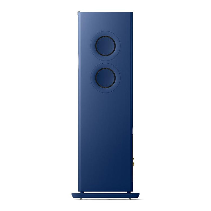 KEF LS60 WIRELESS | Haut-parleurs sur pieds HiFi sans fil - Tout-en-1 - Bleu Royale - Paire-Sonxplus St-Georges