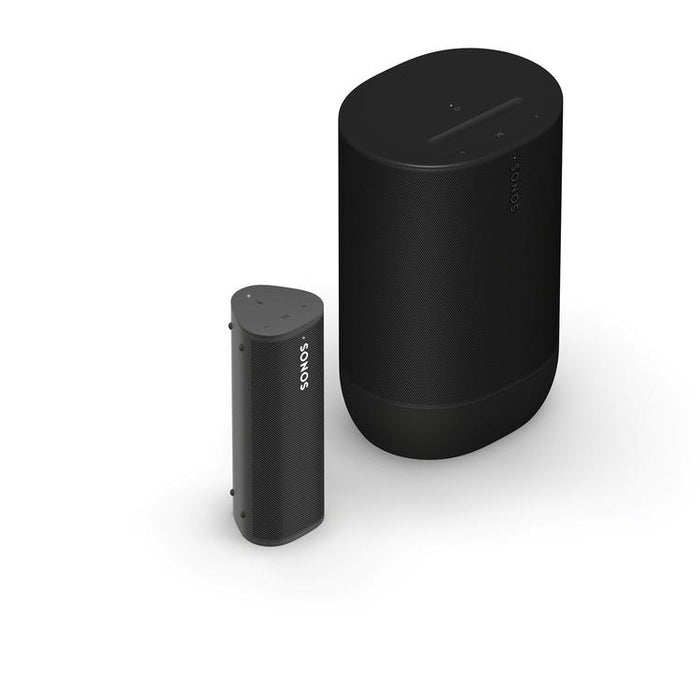 Sonos | Ensemble portatif incluant le Roam et le Move 2 - Noir-Sonxplus St-Georges