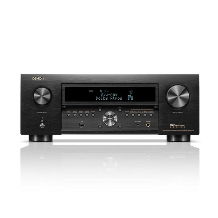 Denon AVRX6800H | Récepteur AV 11.4 canaux - Cinéma maison - 3D - 8K - HEOS - Noir-Sonxplus St-Georges