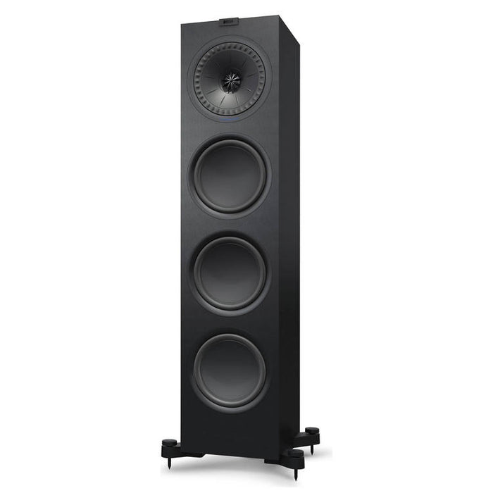 KEF Q950 | Haut-parleurs sur pieds - 2.5 Voies - Hi-Fi - Noir Satin - Paire-Sonxplus St-Georges