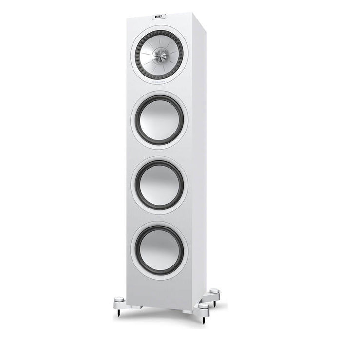 KEF Q950 | Haut-parleurs sur pieds - 2.5 Voies - Hi-Fi - Blanc Satin - Paire-Sonxplus St-Georges