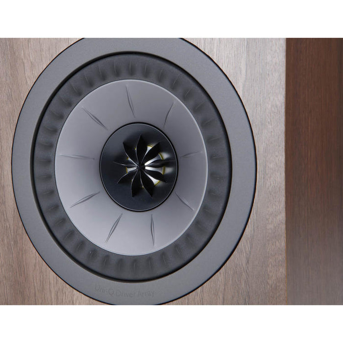 KEF Q150 | Haut-parleurs de bibliothèque - 2 Voies - Hi-Fi - Noyer - Paire-Sonxplus St-Georges