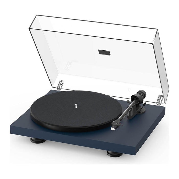 Pro-Ject Debut carbon EVO | Table tournante - Cartouche Rouge Ortofon 2M - Bleu Satiné-Sonxplus St-Georges