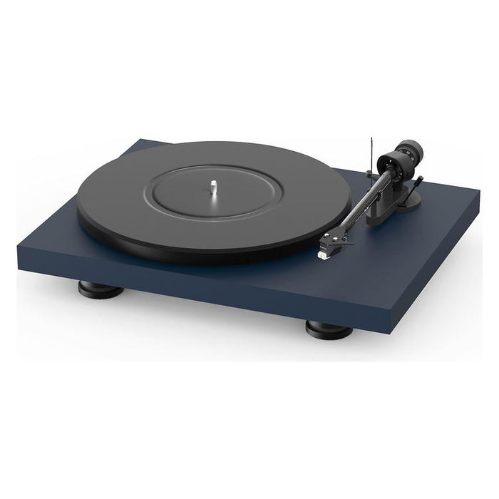 Pro-Ject Debut carbon EVO | Table tournante - Cartouche Rouge Ortofon 2M - Bleu Satiné-Sonxplus St-Georges