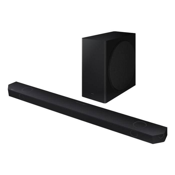 Samsung HW-Q800D | Barre de son - 5.1.2 canaux - Dolby ATMOS - Caisson de graves sans fil - 360 W - Q-Symphony - Noir-Sonxplus St-Georges