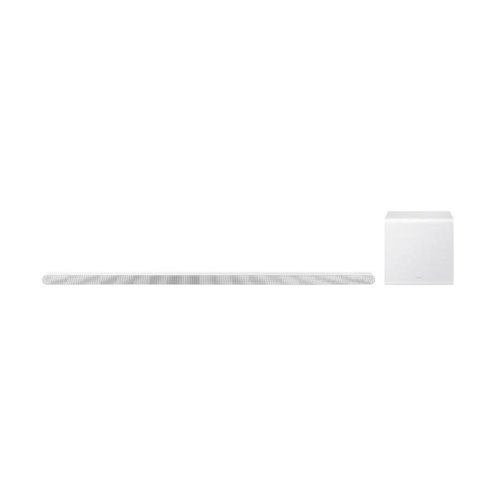 Samsung HW-S801D | Barre de son ultra slim - 3.1.2 canaux - Caisson de graves sans fil - 330W - Dolby Atmos - Bluetooth - Blanc-Sonxplus St-Georges