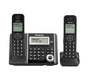 Panasonic KX-TGF342B | Téléphone sans fil - 2 combinés - Répondeur - Noir-Sonxplus St-Georges