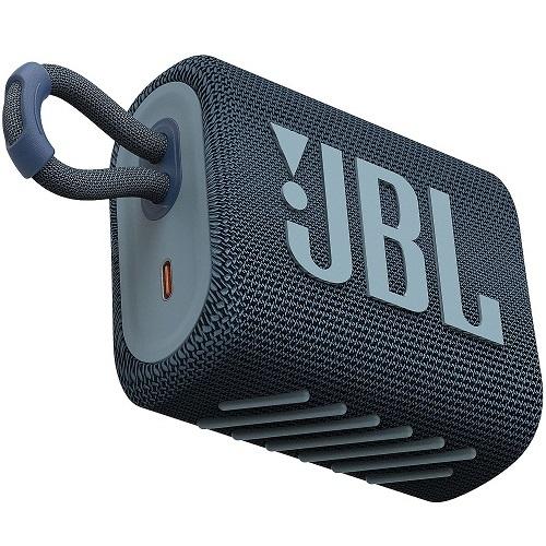 JBL GO3 | Mini haut-parleur portable Bluetooth - Étanche - Bleu-Sonxplus St-Georges