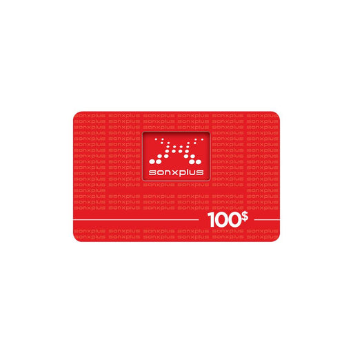 Carte cadeau 100 $-Sonxplus St-Georges